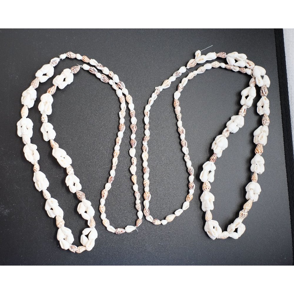 2 Hawaii Cowry/ Cowrie Shell Necklace 32”
